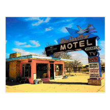 Route 66 Motel Postcard - Customized