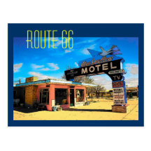 Route 66 Motel Postcard - Customized