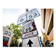 Route 66 Mother Road Postcard