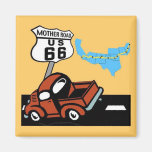 Route 66 - Mother Road Refrigerator Magnet