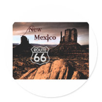 Route 66 new Mexico Stickers