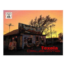 Route 66 (OK) Postcard