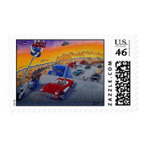 Route 66 photo by JLH Postage Stamp