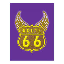 Route 66 post card