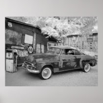 Route 66 Rust Print