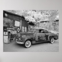 Route 66 Rust Print