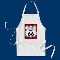 Route 66 Sign aprons