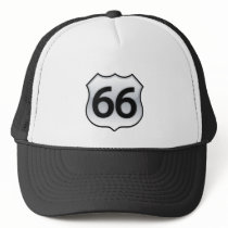 ROUTE 66 SIGN hats