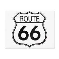 Route 66 Sign postcards