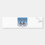 Route 66 Sky Confetti Bumper Sticker
