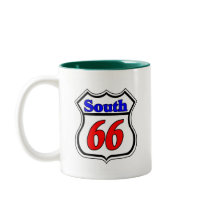 Route 66 South mugs