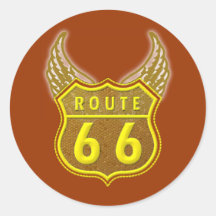 Route 66 sticker