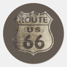 Route 66 sticker