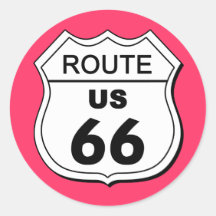 Route 66 Sticker