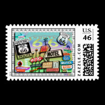 Route 66 - T stamps