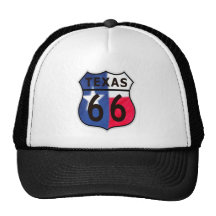 Route 66 Texas Color Trucker Hat