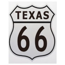 Route 66 Texas Letterhead Design