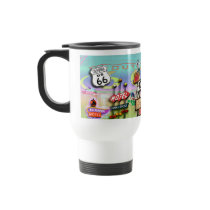 ROUTE 66 - The Mother Road Travel Mug