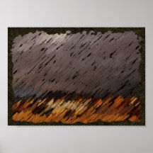 Route 66 Thunderstorm Poster