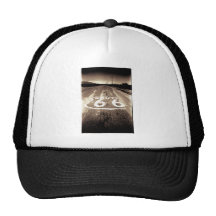 Route 66 trucker hat