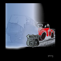 Route 66 Womens T-Shirt