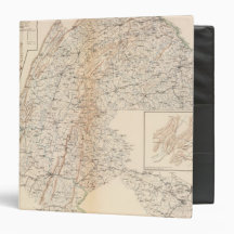 Route, Gettysburg campaign 3 Ring Binder