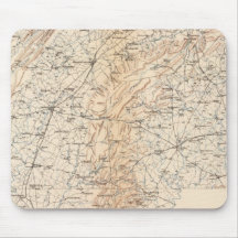 Route, Gettysburg campaign Mouse Pad