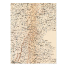 Route, Gettysburg campaign Postcards