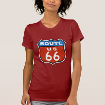 Route US 66 Sign Tee Shirt