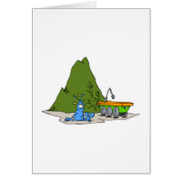 Rover Accident Greeting Card