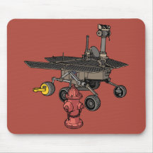 Rover Gets the Boot Mouse Pad