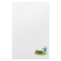 Rover picking up Martian Customized Stationery