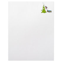 Rover razzing Martian Letterhead Template