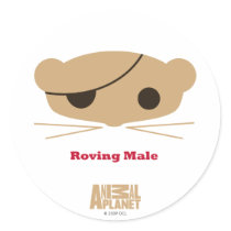 Roving Male Sticker
