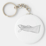 Row Boat Key Chain
