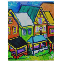 Row Houses Vermont flyers