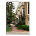 Row Houses with Stairs cards