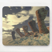 Row O' Fists mousepads