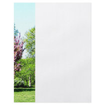 Row of Flowering Trees Flyer
