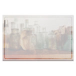 Row of Medicine Bottles Stationery Design