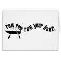 Row Row Row Your Boat! cards