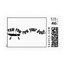 Row Row Row Your Boat! Stamp