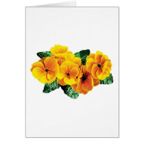 Row Yellow Primroses cards