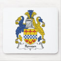 Rowan Family Crest mousepads by coatsofarms Rowan Family Crest mousepads