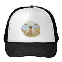 Rowboat- Yellow Lab 8 Trucker Hat