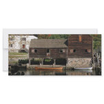 Rowboats by Mill rack cards
