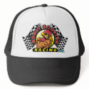 Rowdy Rooster Racing Hat by buells2t Rowdy Rooster Racing Hat