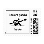 Rowers Paddler Harder Postage Stamp
