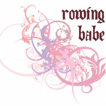 Rowing Babe Photo Cutouts