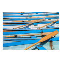 Rowing boats at Henley on Thames UK print